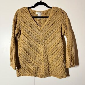 Vintage Jones New York Open Knit Sweater Cotton